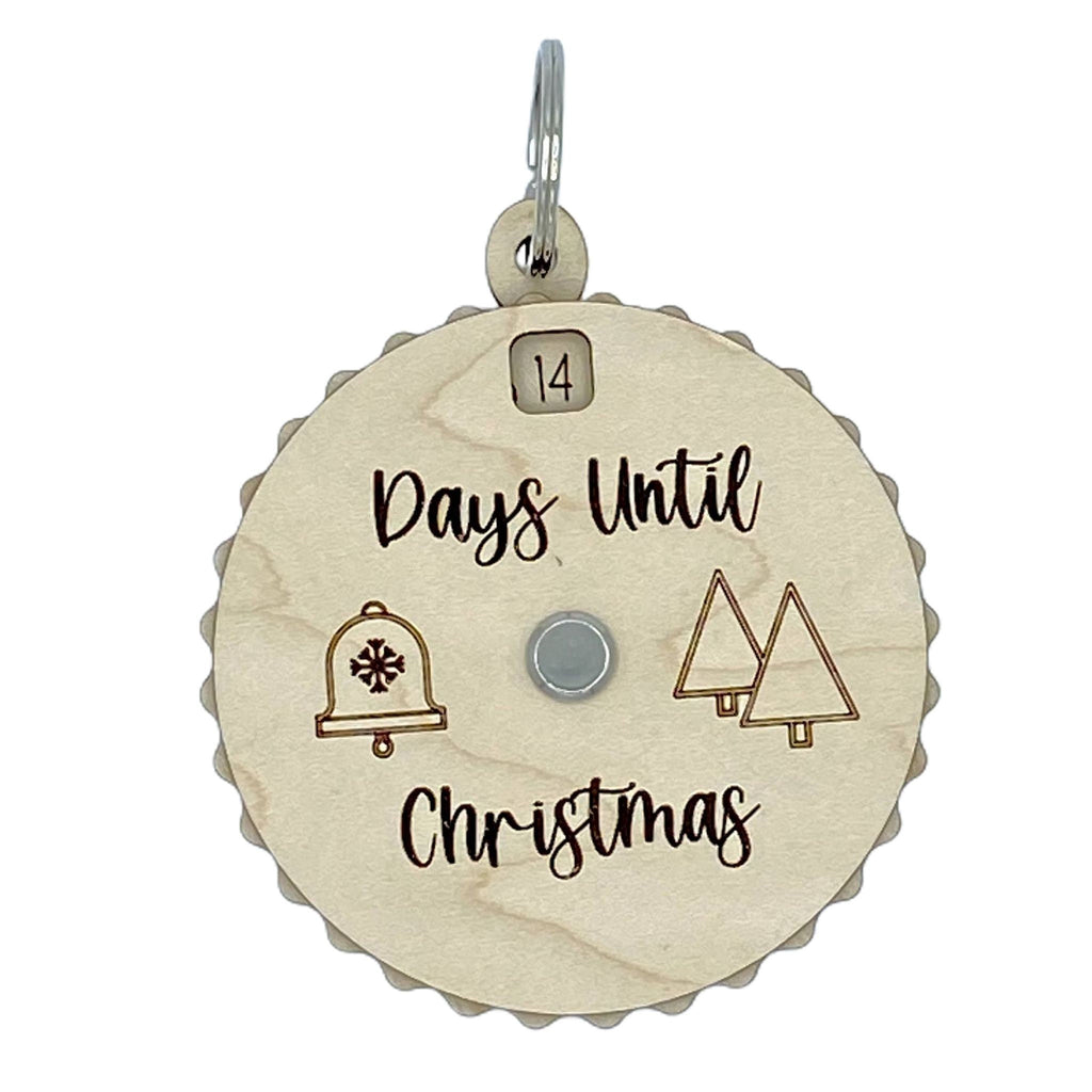 Days Until Christmas Countdown Spinner
