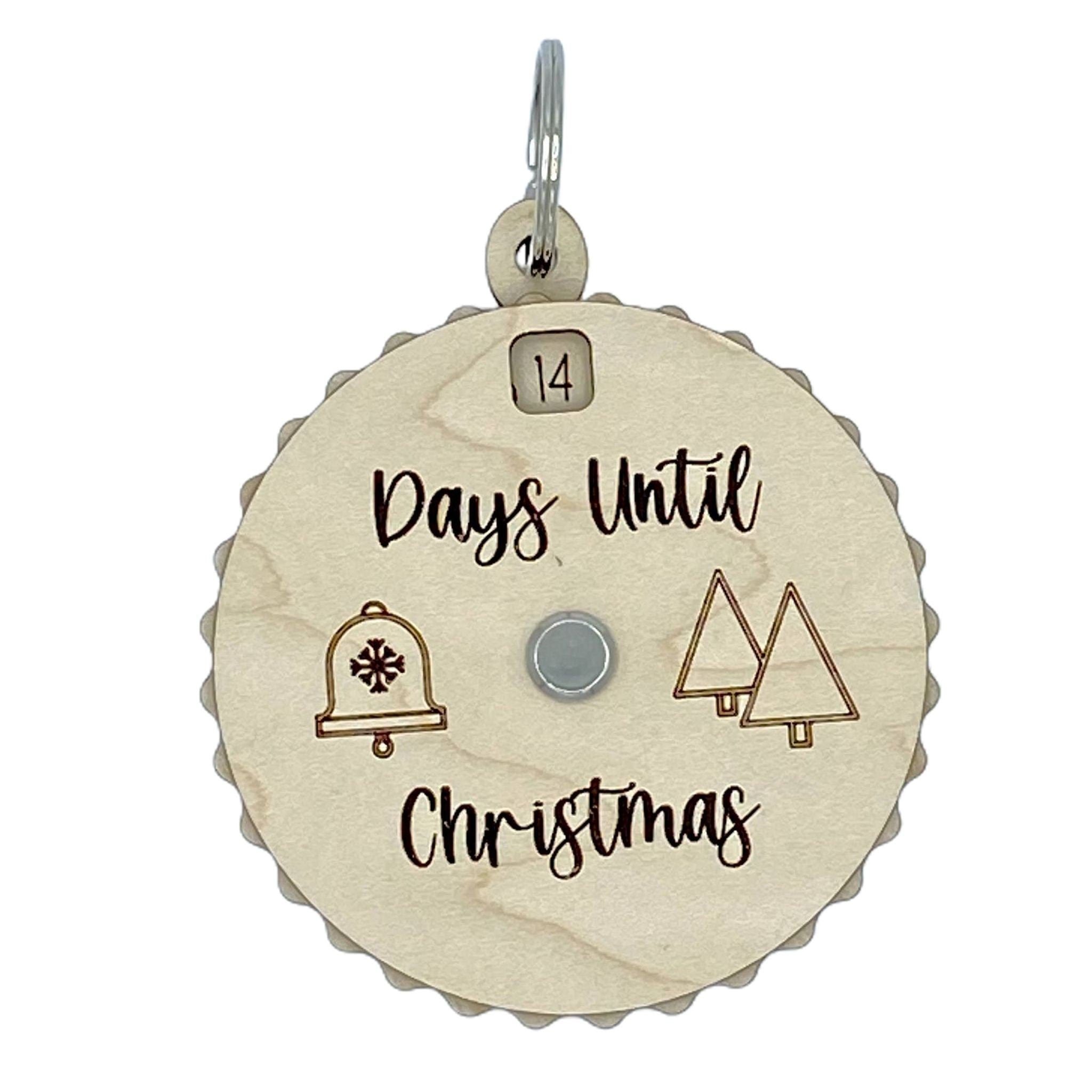 Days Until Christmas Countdown Spinner