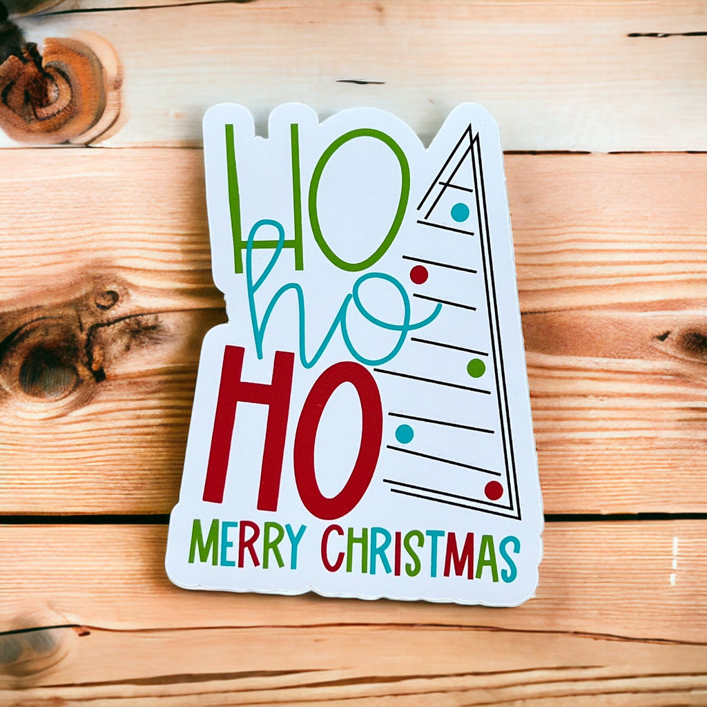 Ho Ho Ho Merry Christmas Sticker