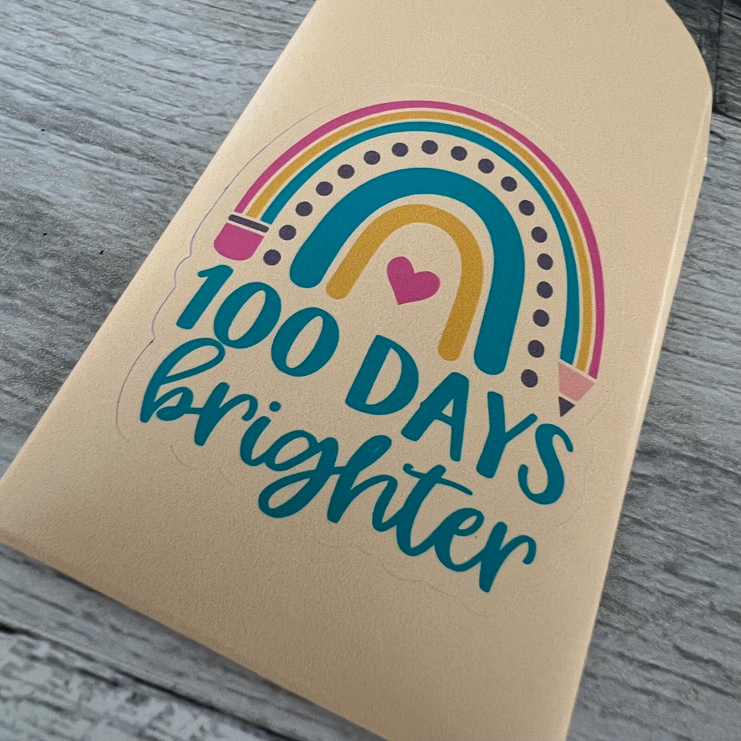 100 Days Brighter Envelopes (Set of 10) *filler NOT included*