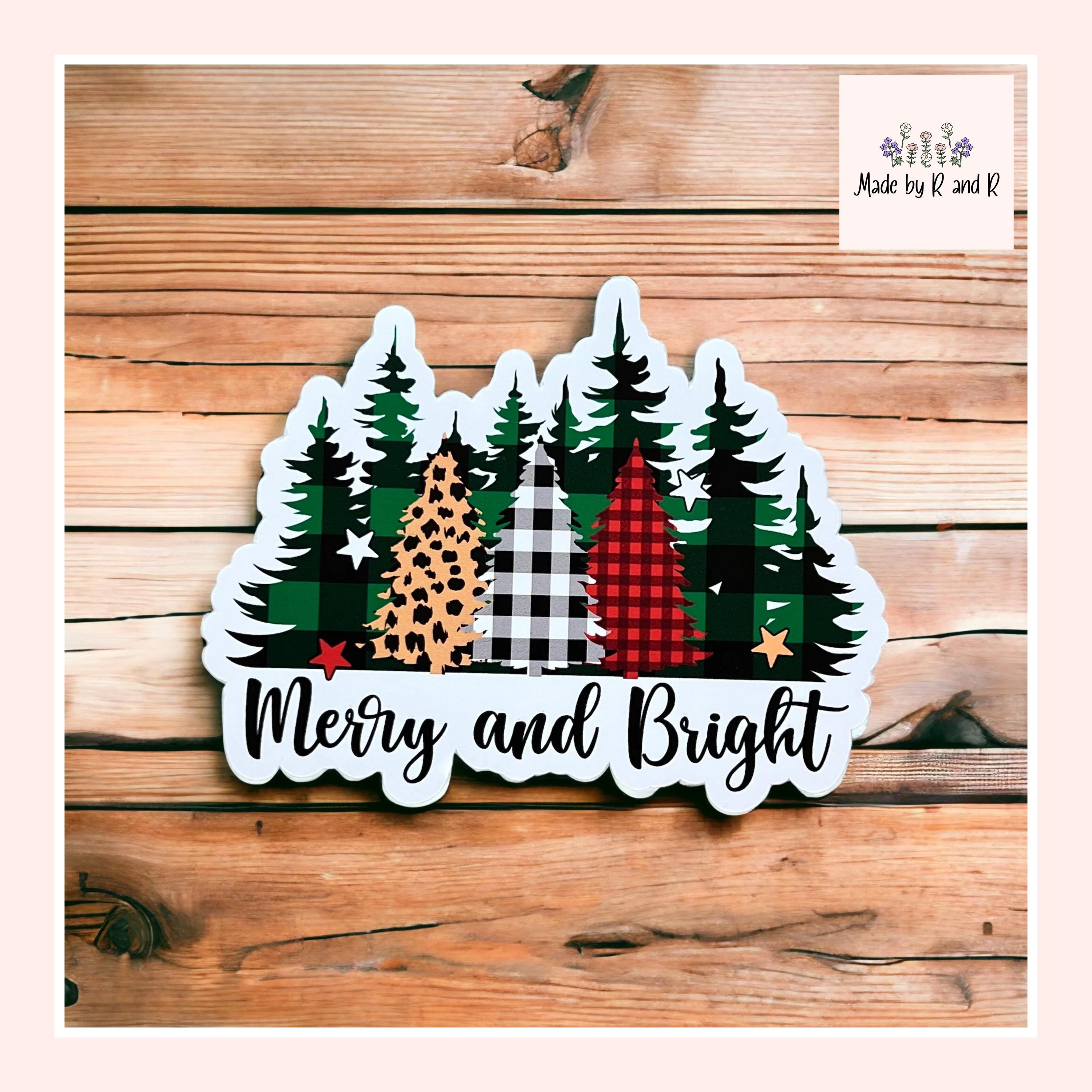Merry and Bright Sticker