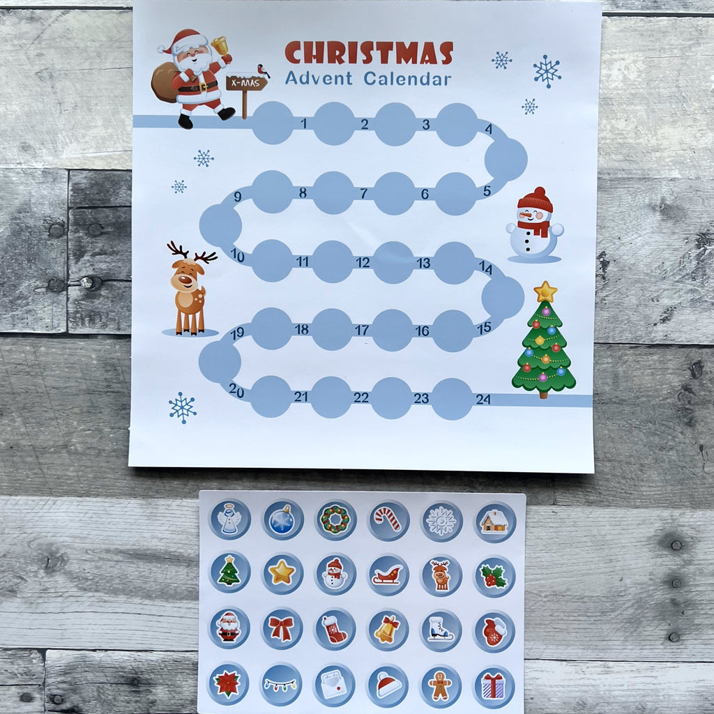 Christmas Advent Calendar Sticker
