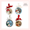 Santa Tracker Ornaments (Choose One)