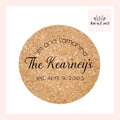 Name and Date Cork Trivet