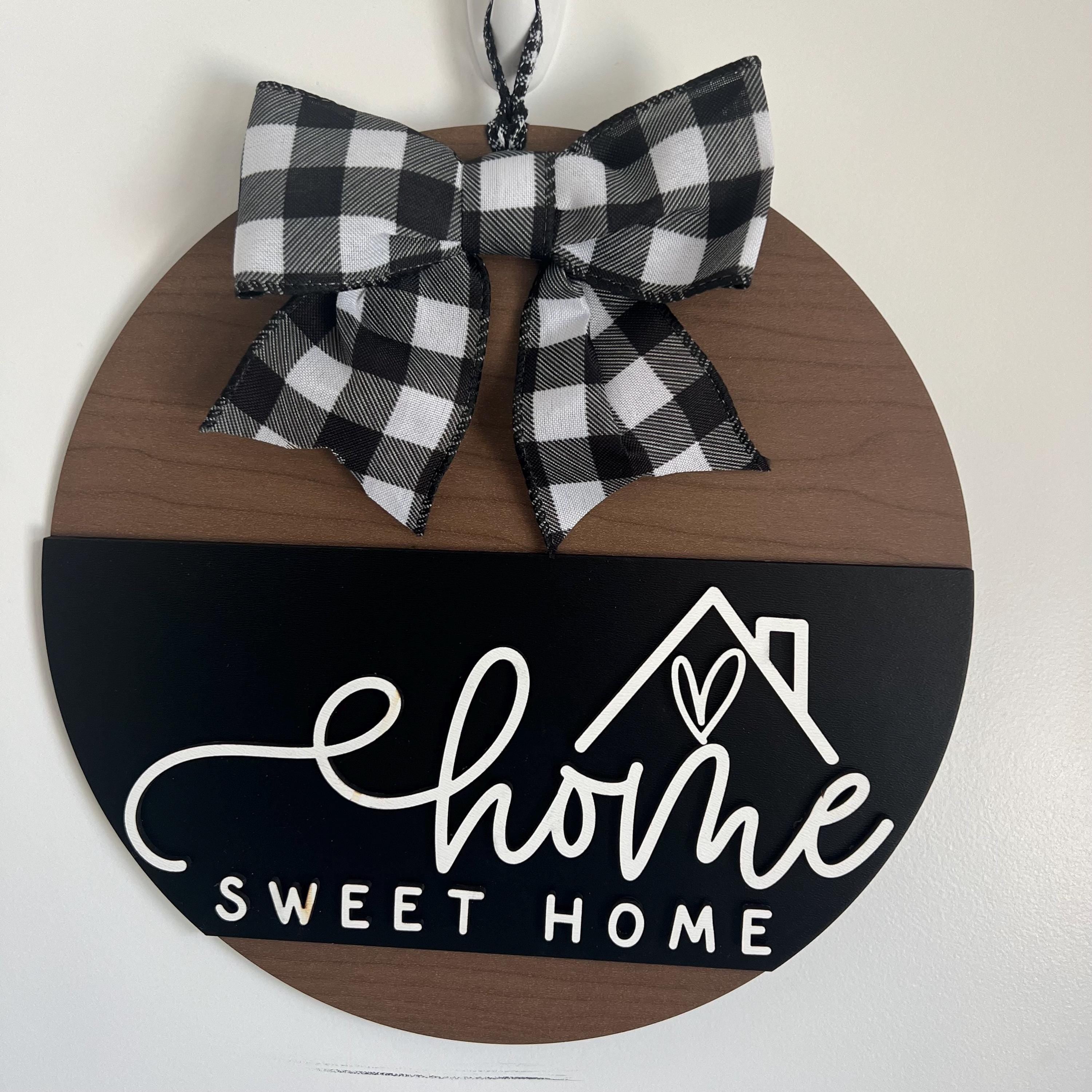 Home Sweet Home Wood Sign