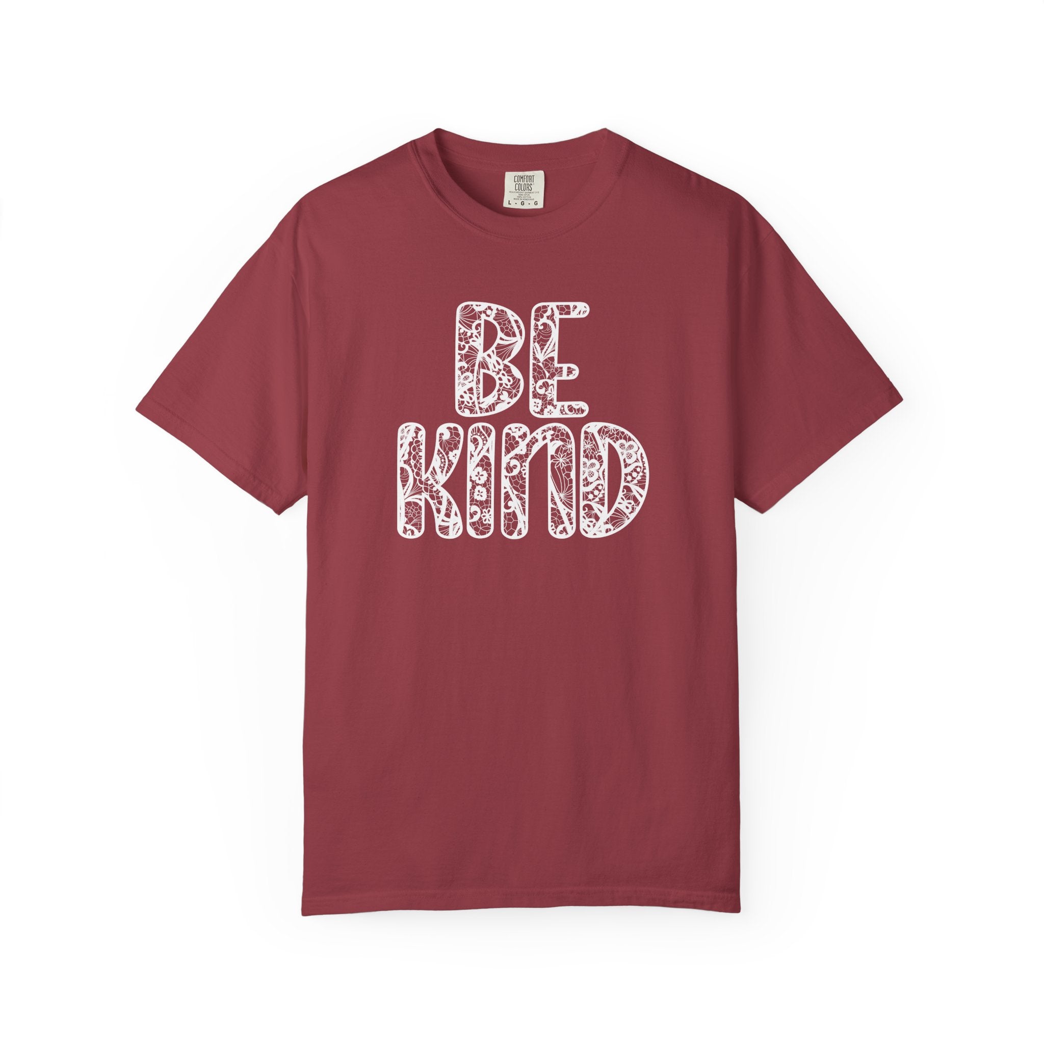 Lace Be Kind Shirt - Cute Be Kind Shirt, Compassion shirt, Casual Wear, Comfort Color shirt