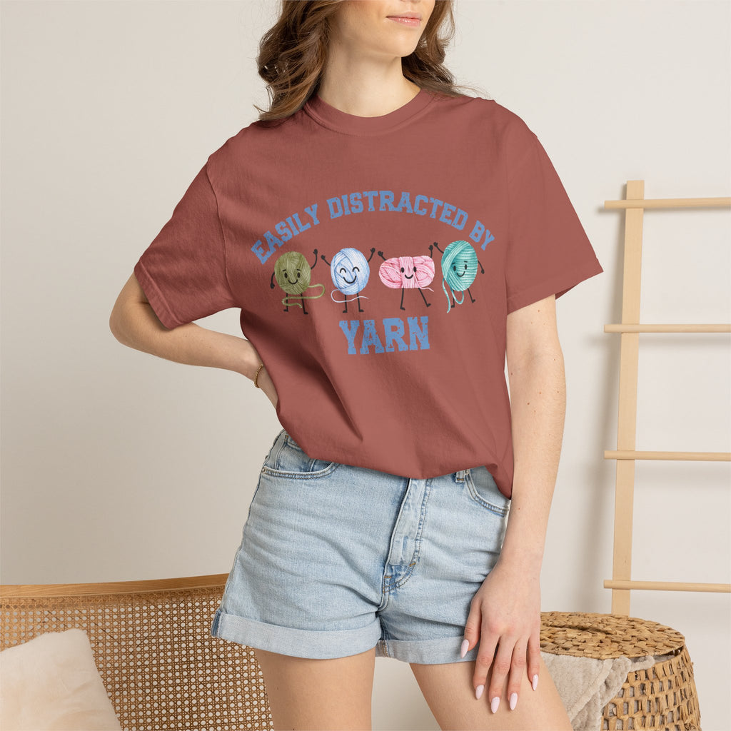 Easily Distracted By Yarn T-Shirt