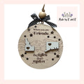 When You Are Friends The Miles Don't Matter Togetherness Ornament