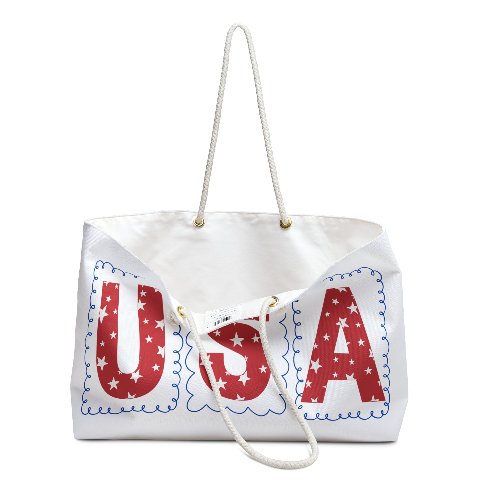Patriotic USA Travel Tote for 4th of July