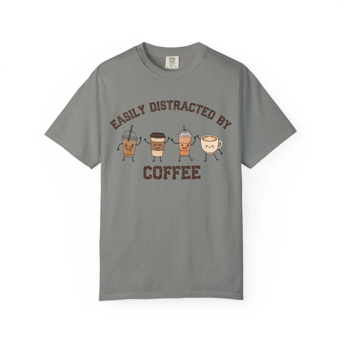 Easily Distracted By Coffee T-Shirt