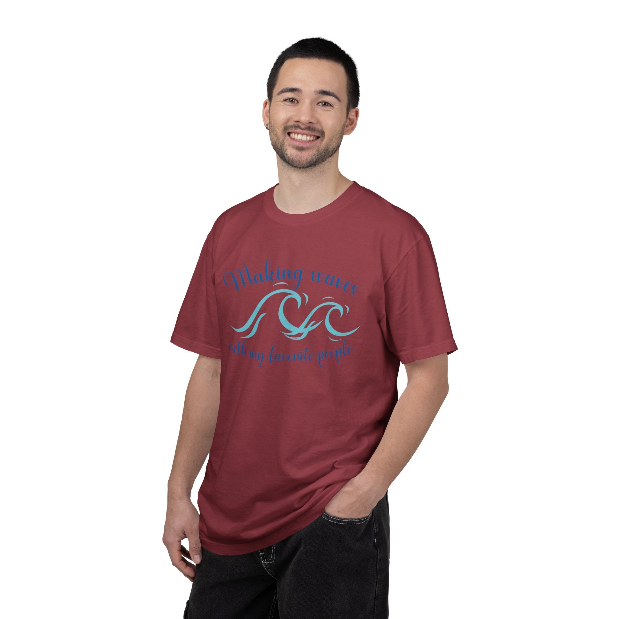 Making Waves With My Favorite People - Casual Wear, Comfort Color shirt, Cruise Shirt