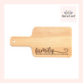 Family Laser Engraved Cutting Board