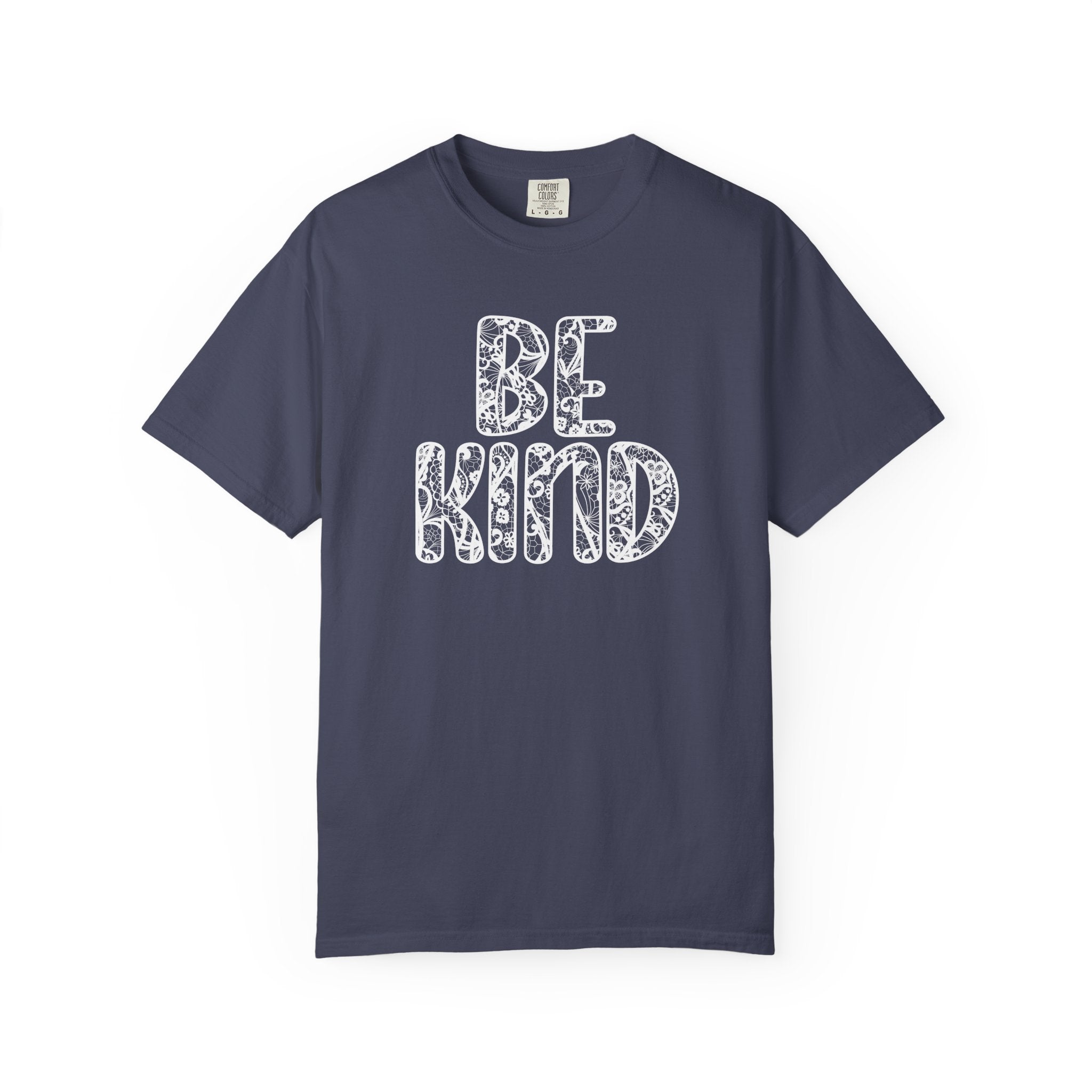 Lace Be Kind Shirt - Cute Be Kind Shirt, Compassion shirt, Casual Wear, Comfort Color shirt