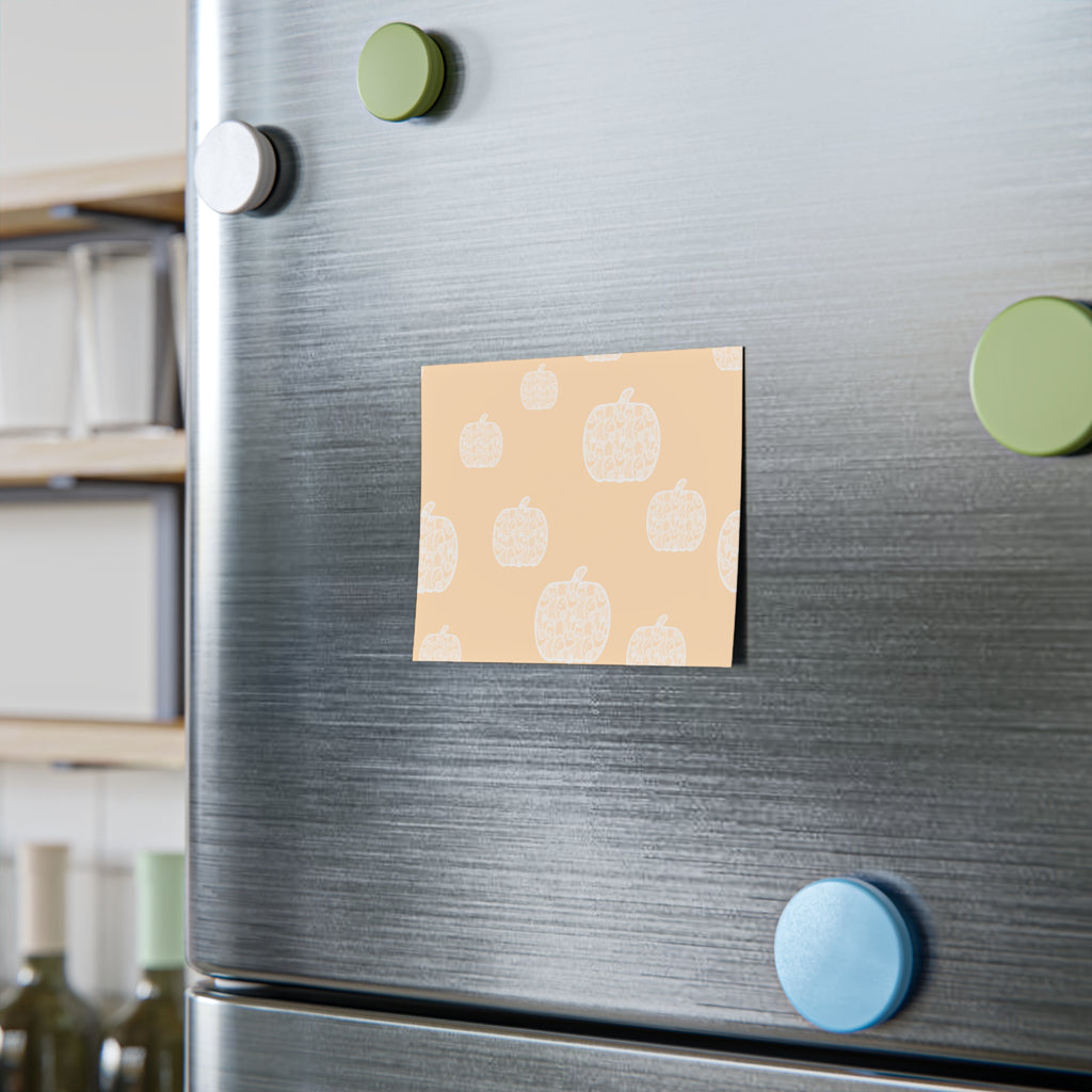 Orange Pumpkin Post-It Note Pads, Fall Themed Sticky Notes, Fall Memo Pads, Perfect for Autumn