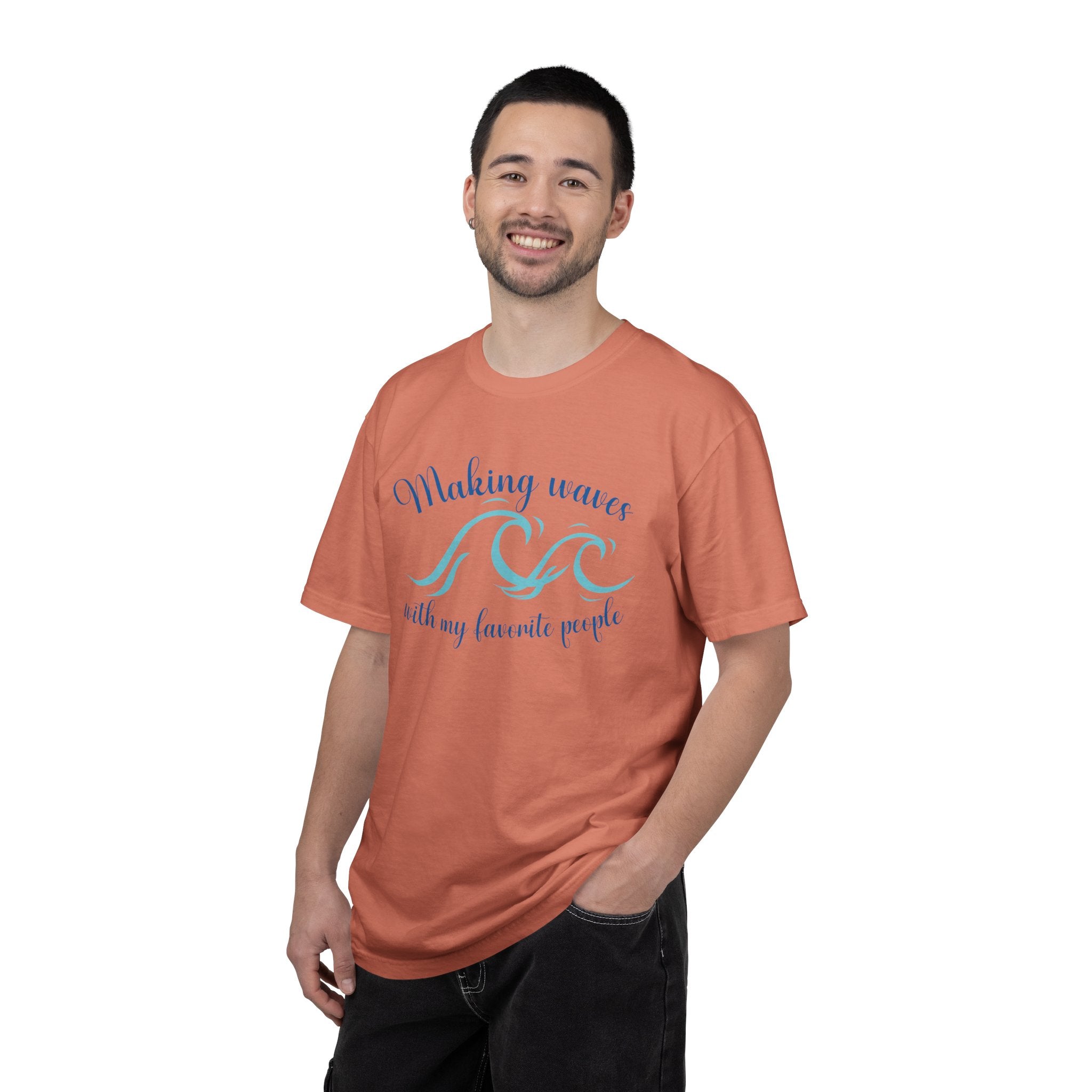 Making Waves With My Favorite People - Casual Wear, Comfort Color shirt, Cruise Shirt