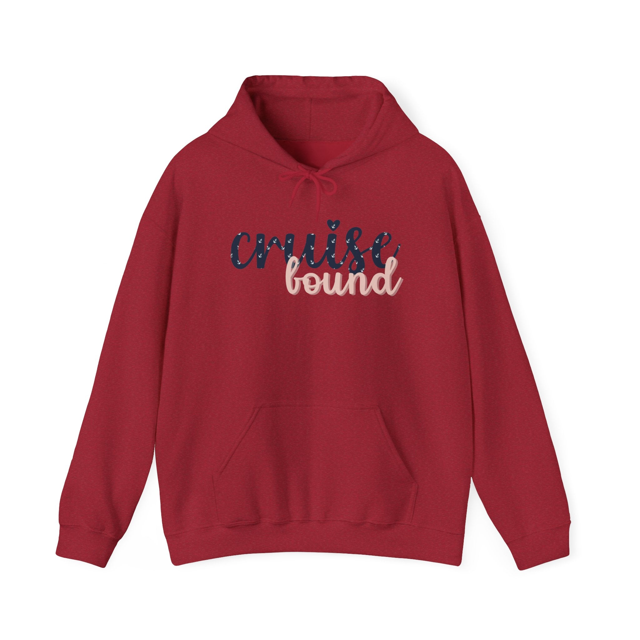 Cruise Bound Unisex Hooded Sweatshirt - Cozy Travel Apparel for Vacation, Summer Adventures, Gift for Cruise Lovers, Relaxed Style