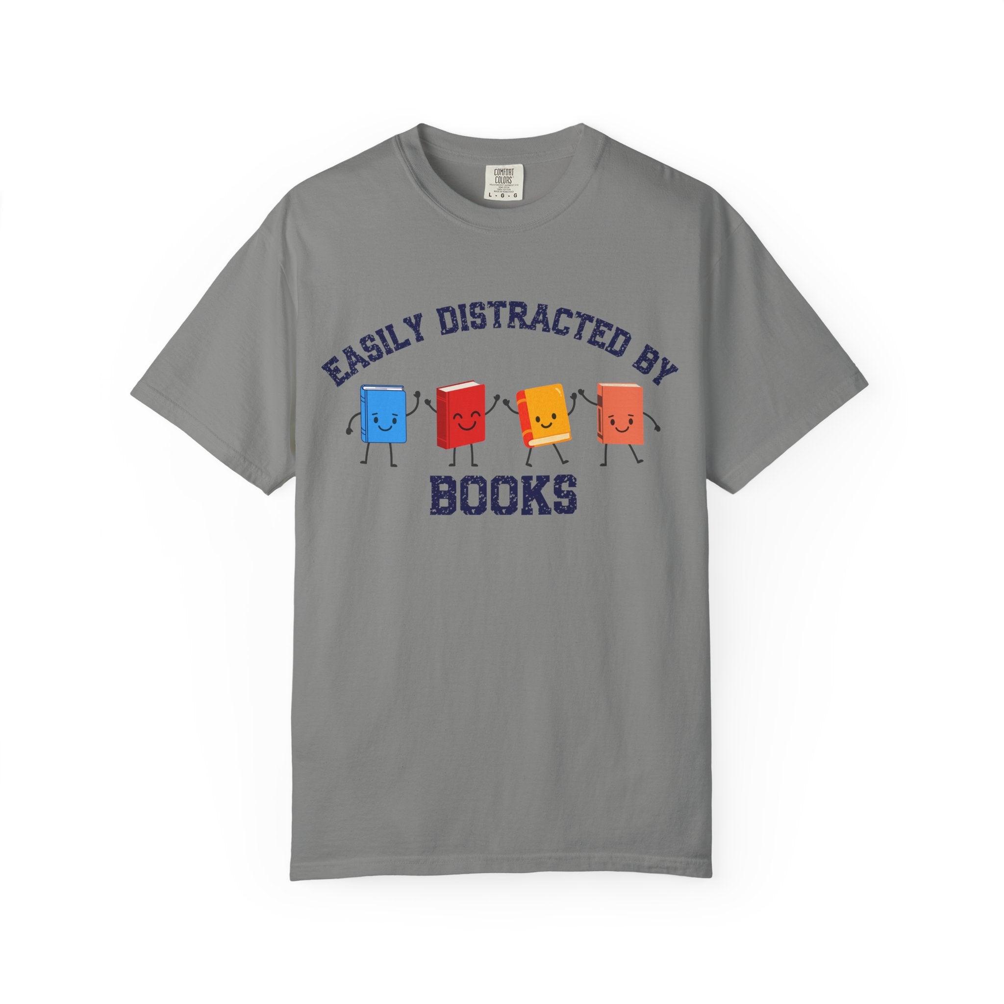 Easily Distracted By Books T-Shirt