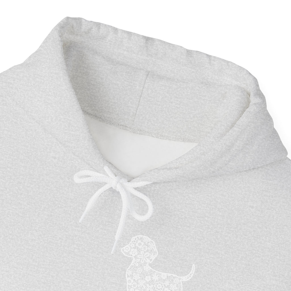 Lace Dachshund Unisex Hooded Sweatshirt - Gift for Dog Lovers, Relaxed Style