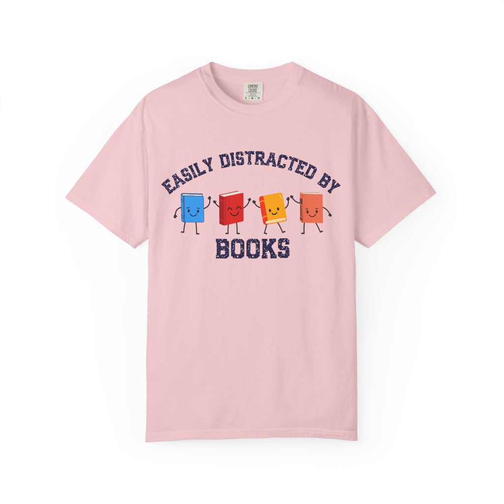 Easily Distracted By Books T-Shirt
