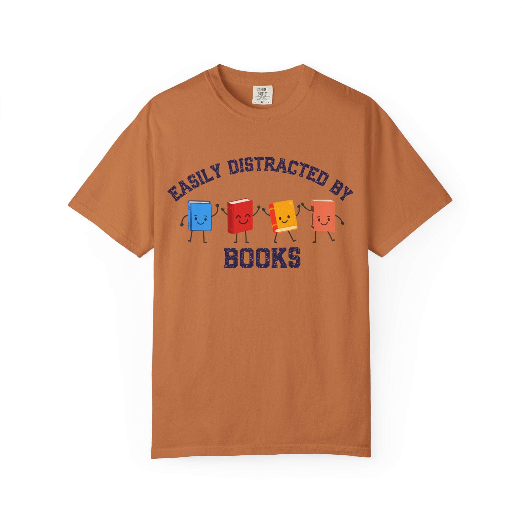 Easily Distracted By Books T-Shirt