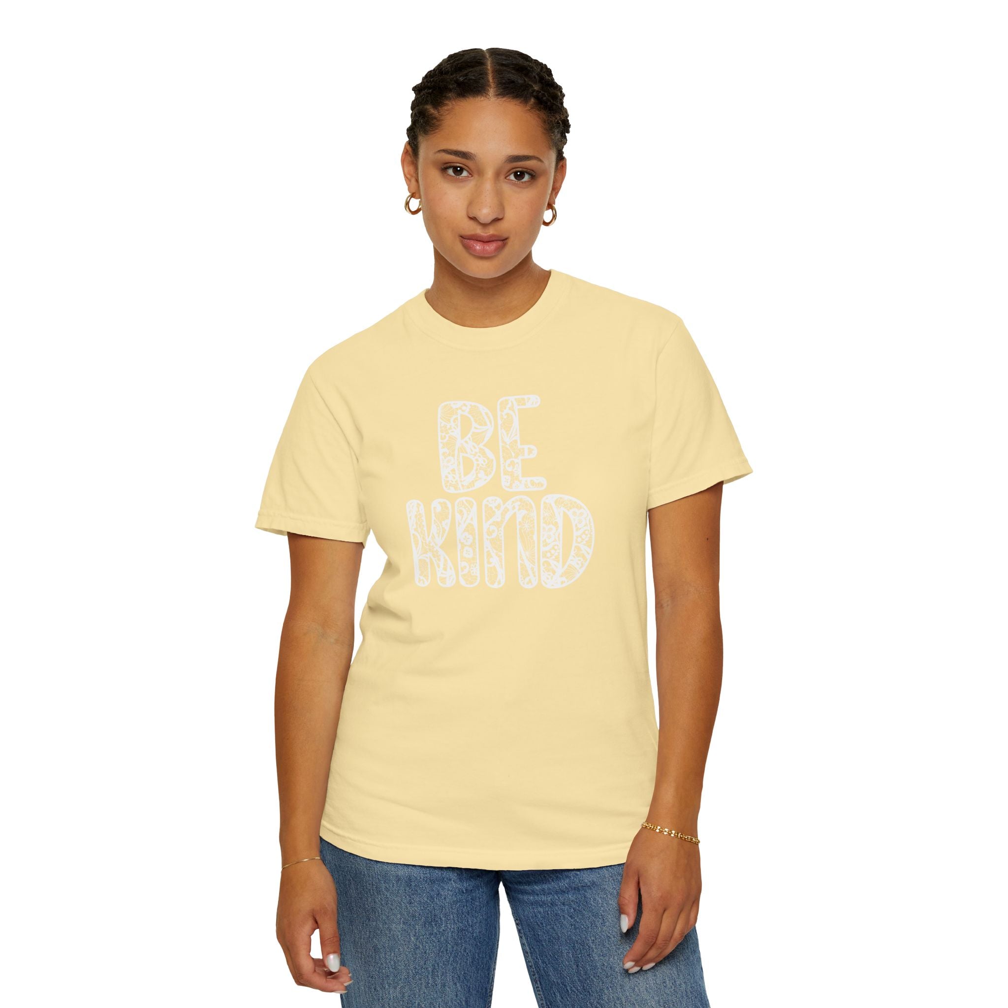 Lace Be Kind Shirt - Cute Be Kind Shirt, Compassion shirt, Casual Wear, Comfort Color shirt