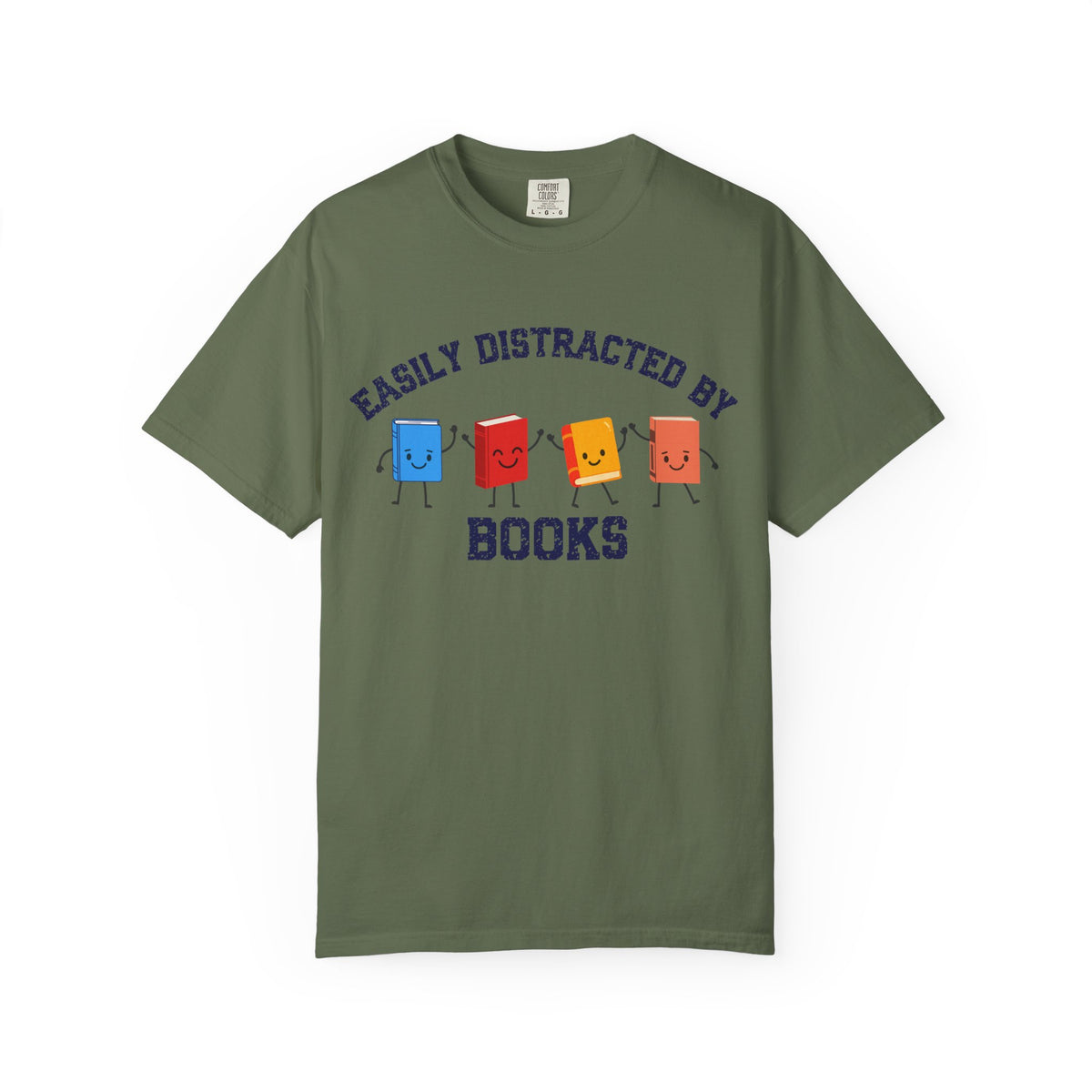 Easily Distracted By Books T-Shirt