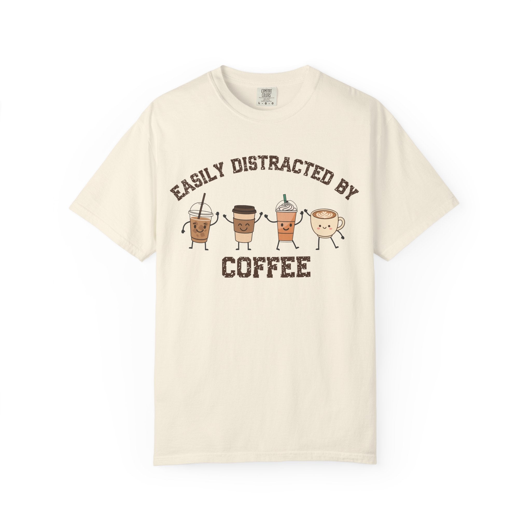 Easily Distracted By Coffee T-Shirt