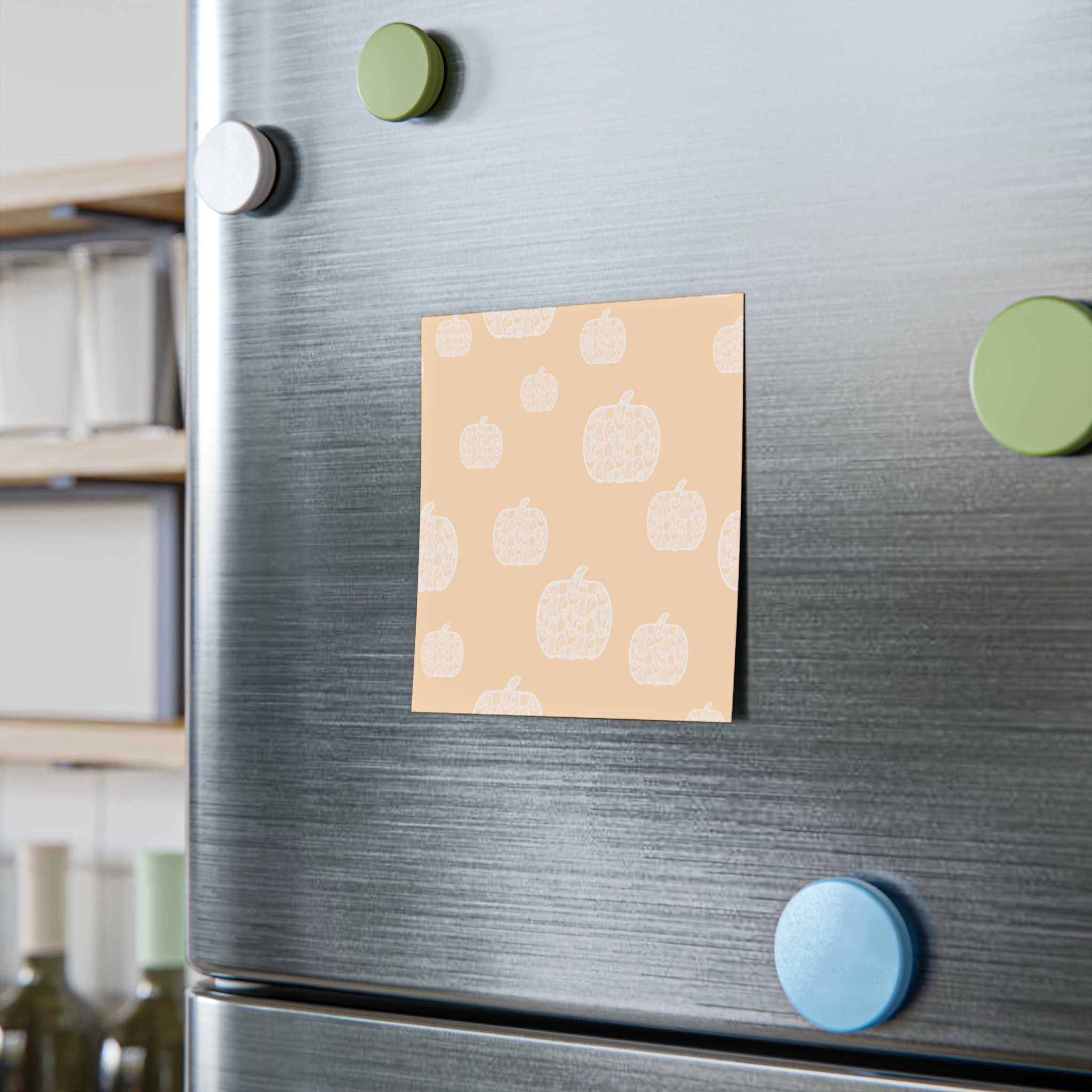 Orange Pumpkin Post-It Note Pads, Fall Themed Sticky Notes, Fall Memo Pads, Perfect for Autumn