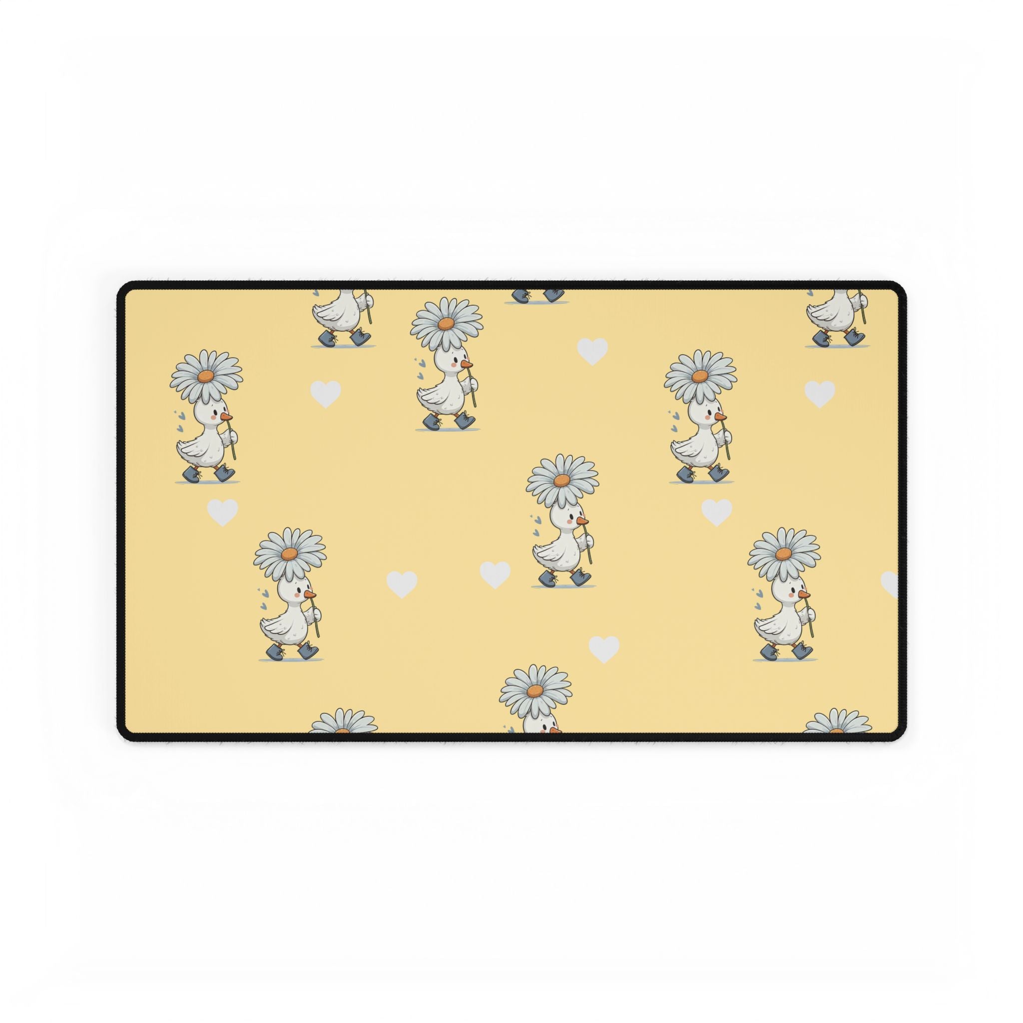 Yellow Goose Desk Mats and Mouse pads, Office Decor, Birthday Gifts, Home Workspace