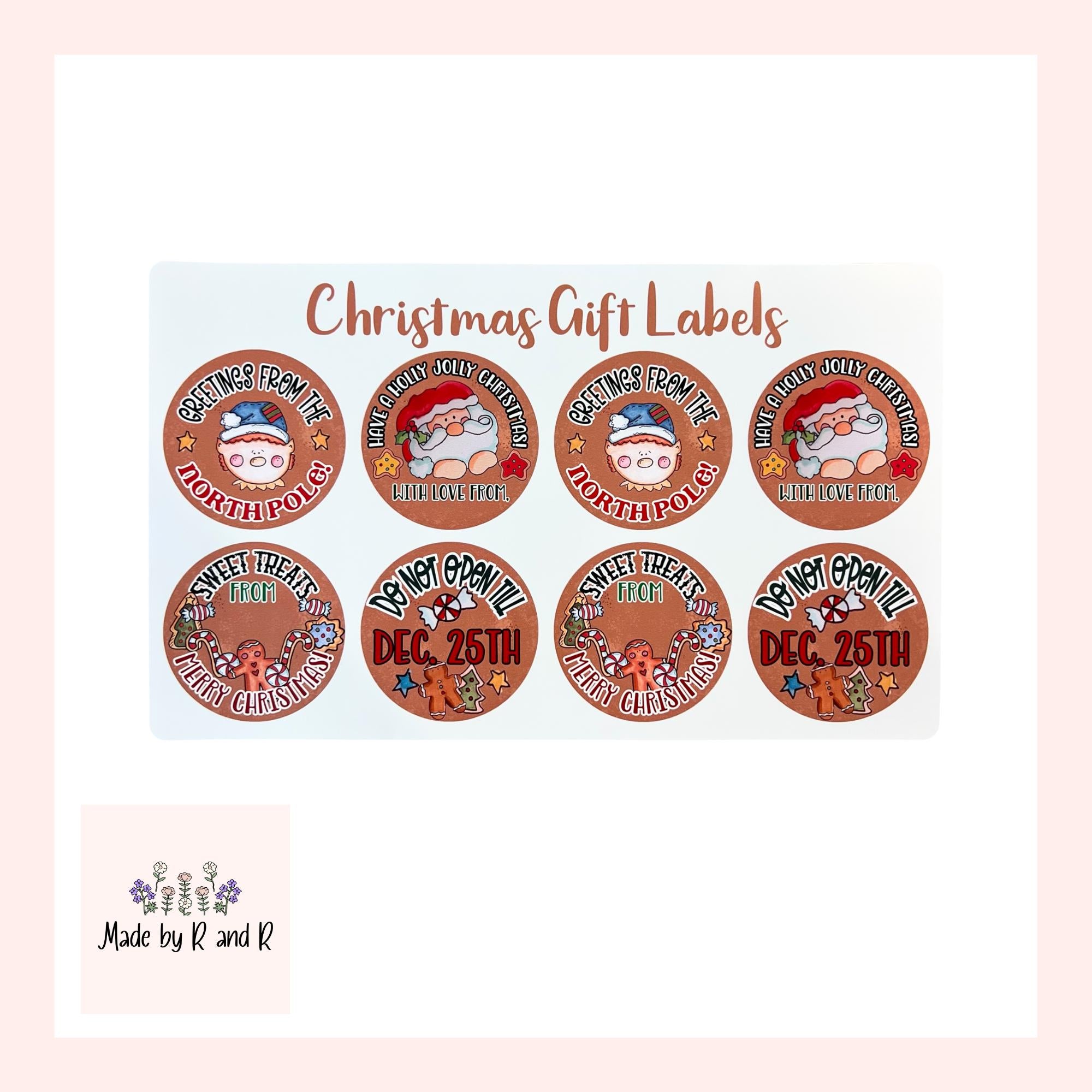 Christmas Gift Labels