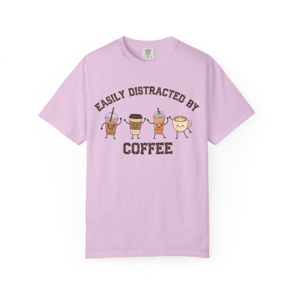 Easily Distracted By Coffee T-Shirt