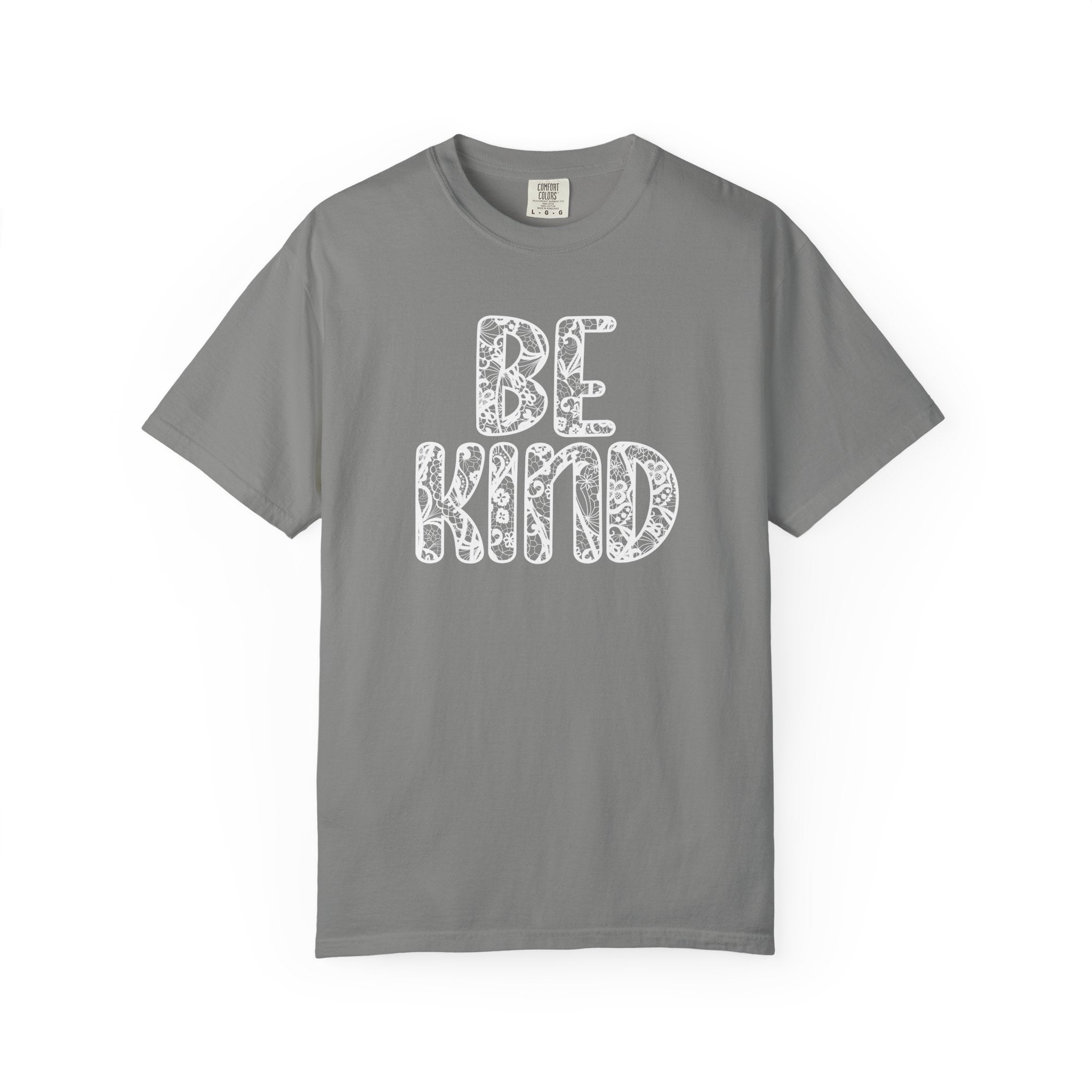 Lace Be Kind Shirt - Cute Be Kind Shirt, Compassion shirt, Casual Wear, Comfort Color shirt