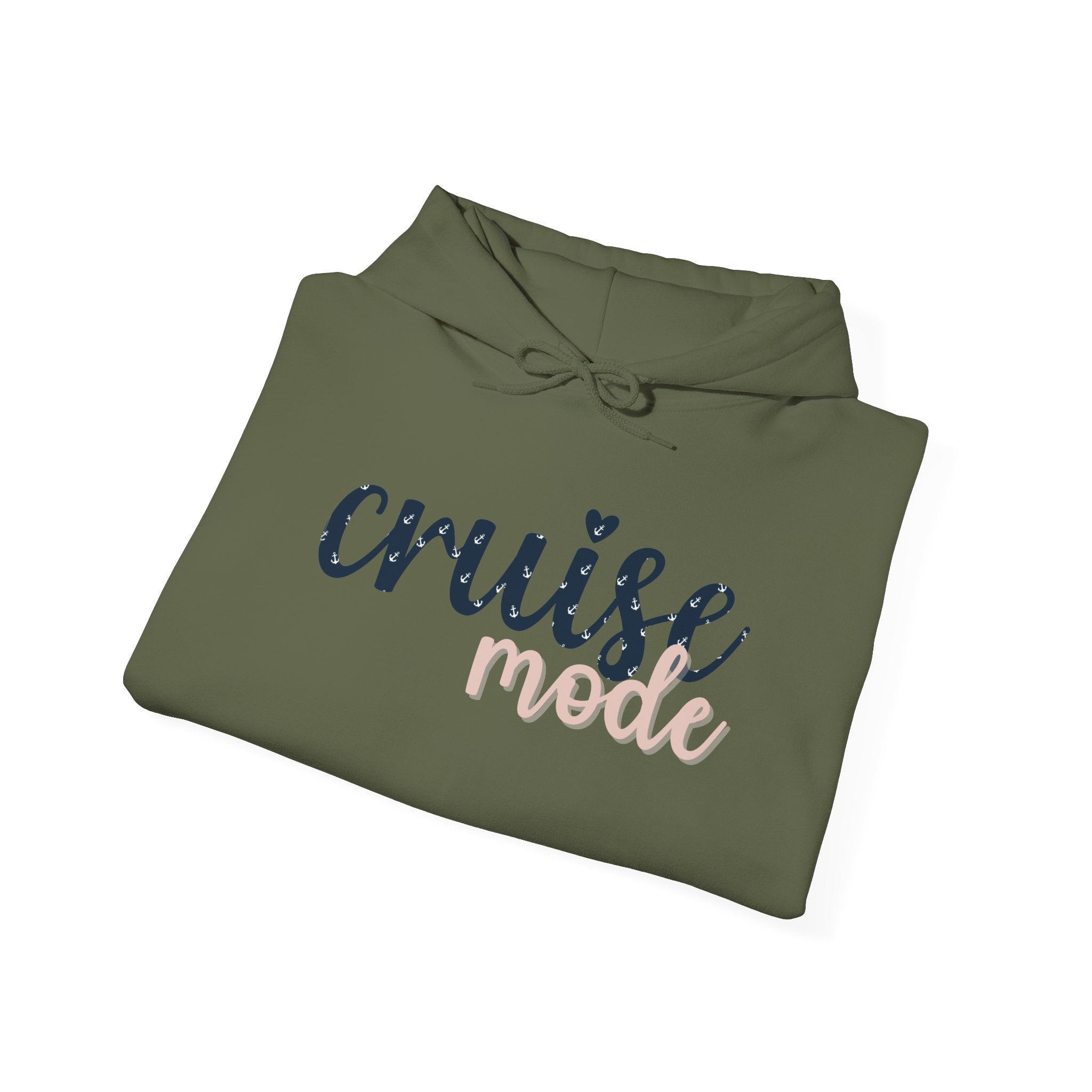 Cruise Mode Unisex Hooded Sweatshirt - Cozy Travel Apparel for Vacation, Summer Adventures, Gift for Cruise Lovers, Relaxed Style