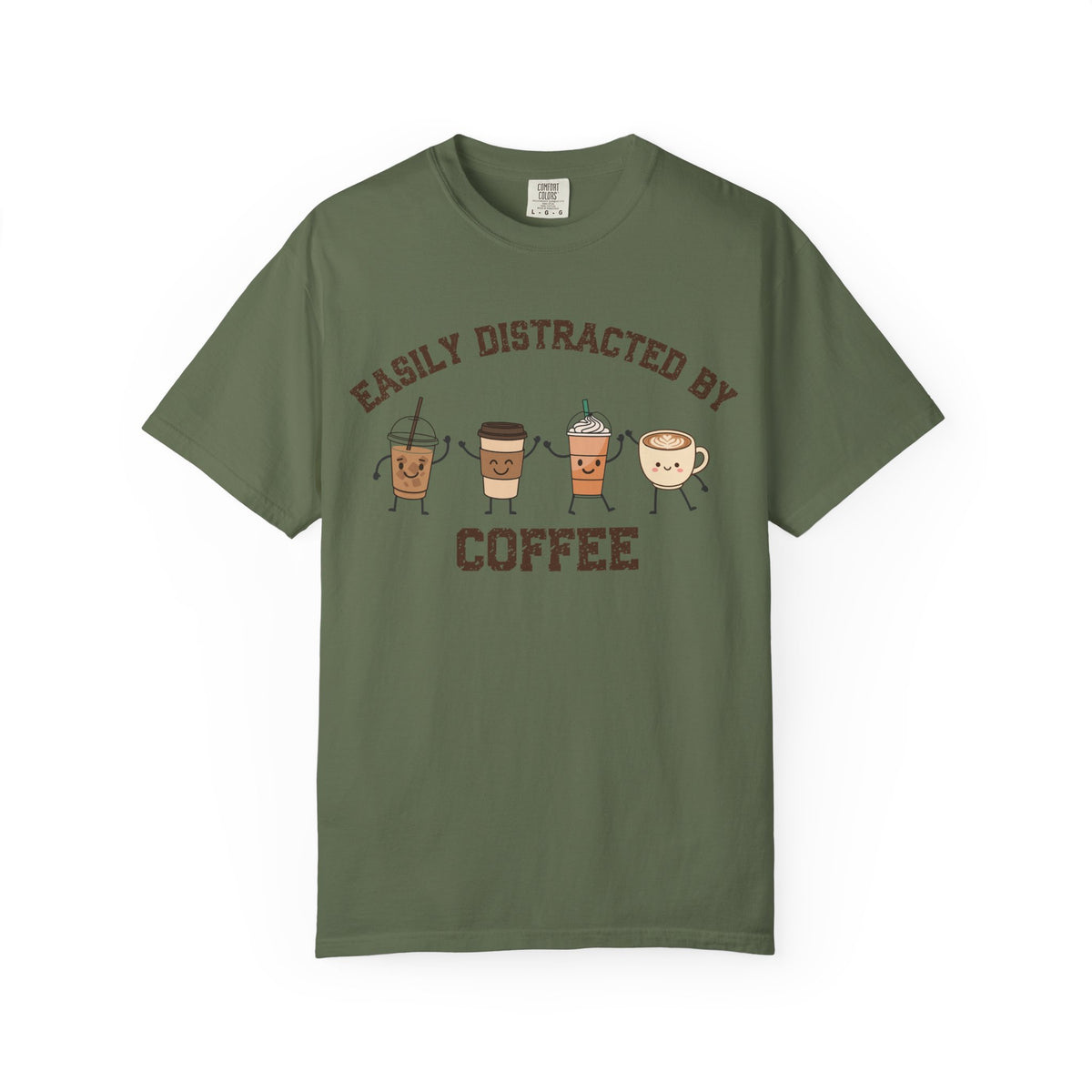 Easily Distracted By Coffee T-Shirt
