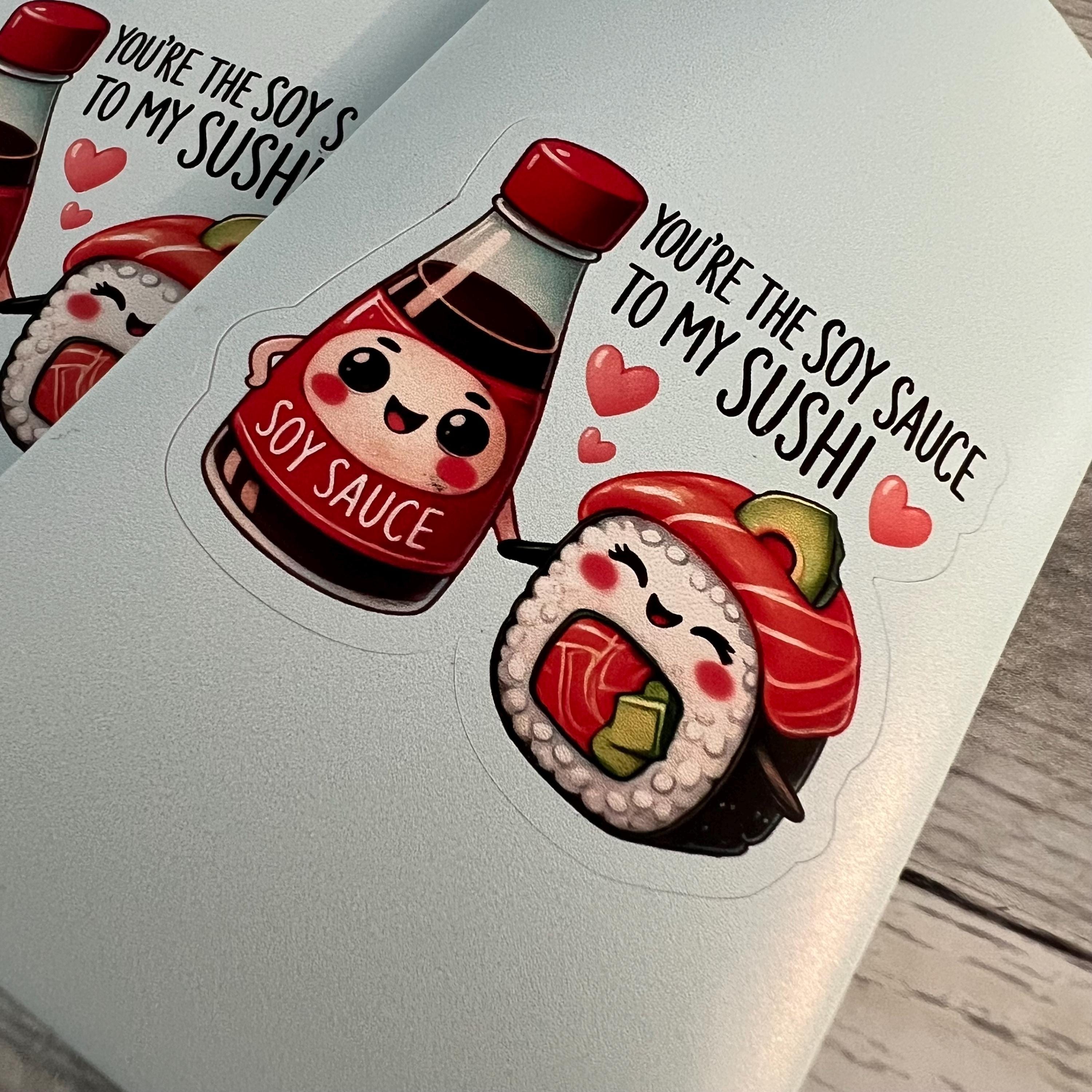 Cute Food Valentine Envelopes (Set of 10) *candy NOT included*