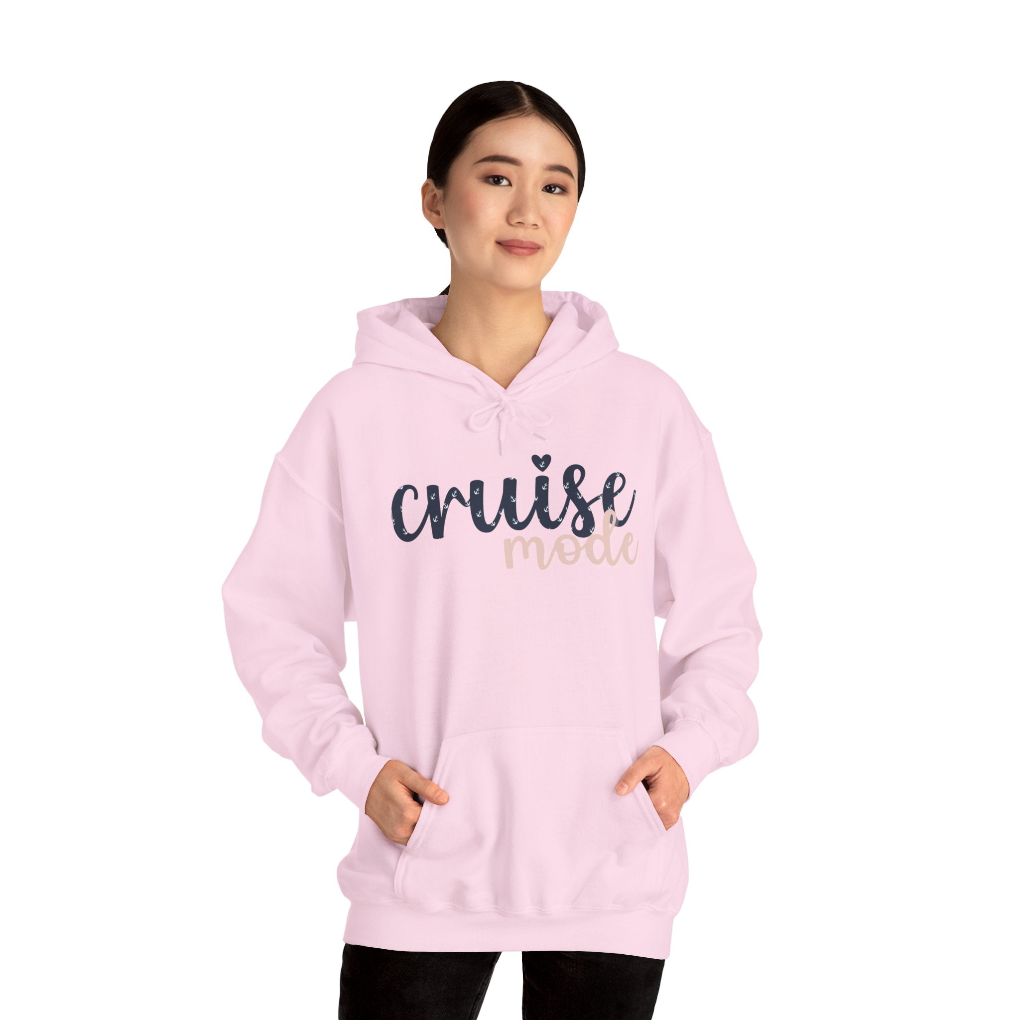 Cruise Mode Unisex Hooded Sweatshirt - Cozy Travel Apparel for Vacation, Summer Adventures, Gift for Cruise Lovers, Relaxed Style