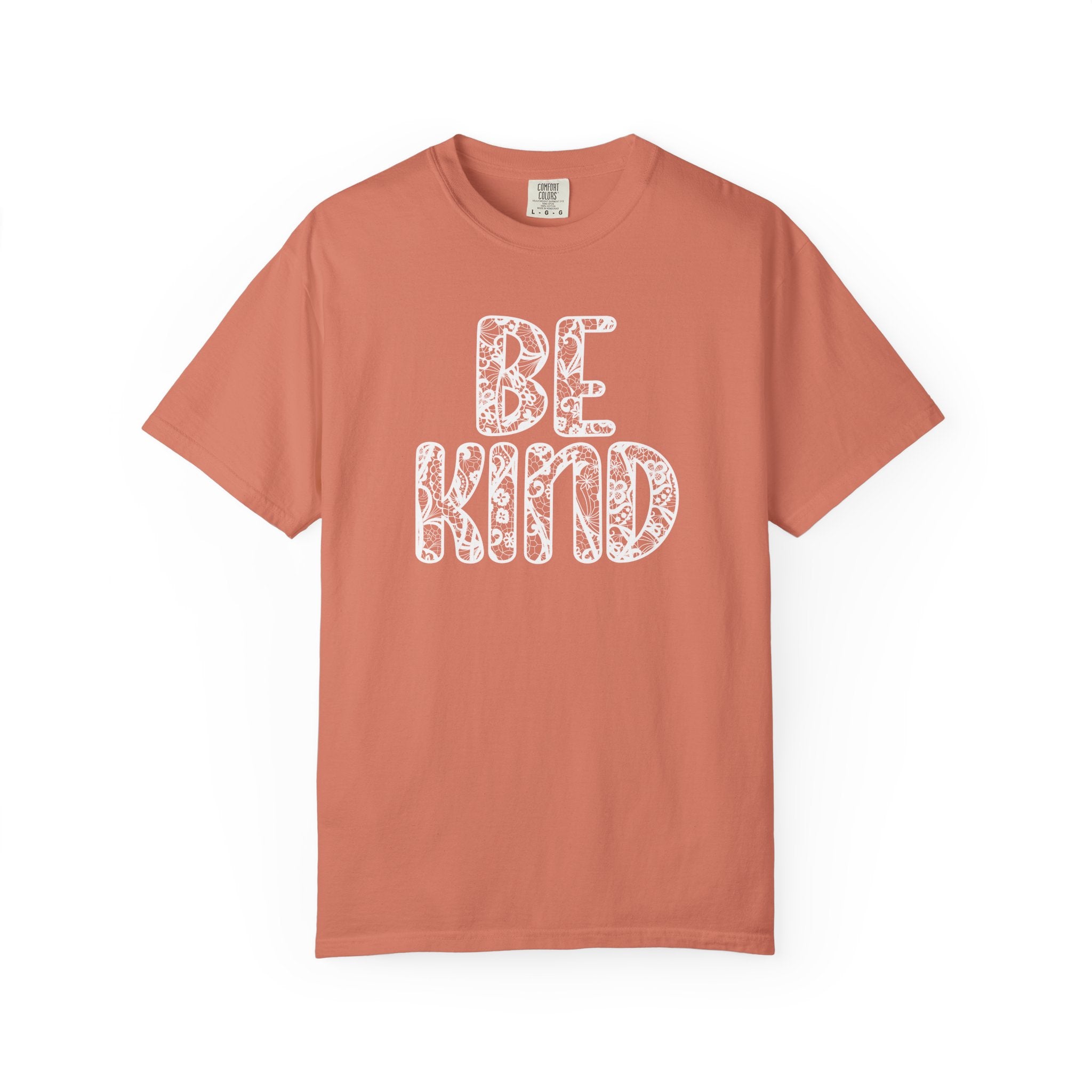 Lace Be Kind Shirt - Cute Be Kind Shirt, Compassion shirt, Casual Wear, Comfort Color shirt