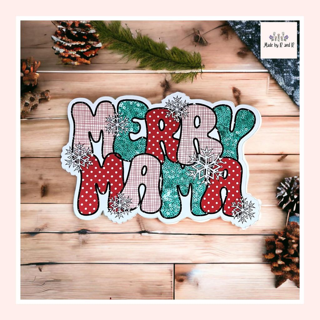 Merry Mama Sticker