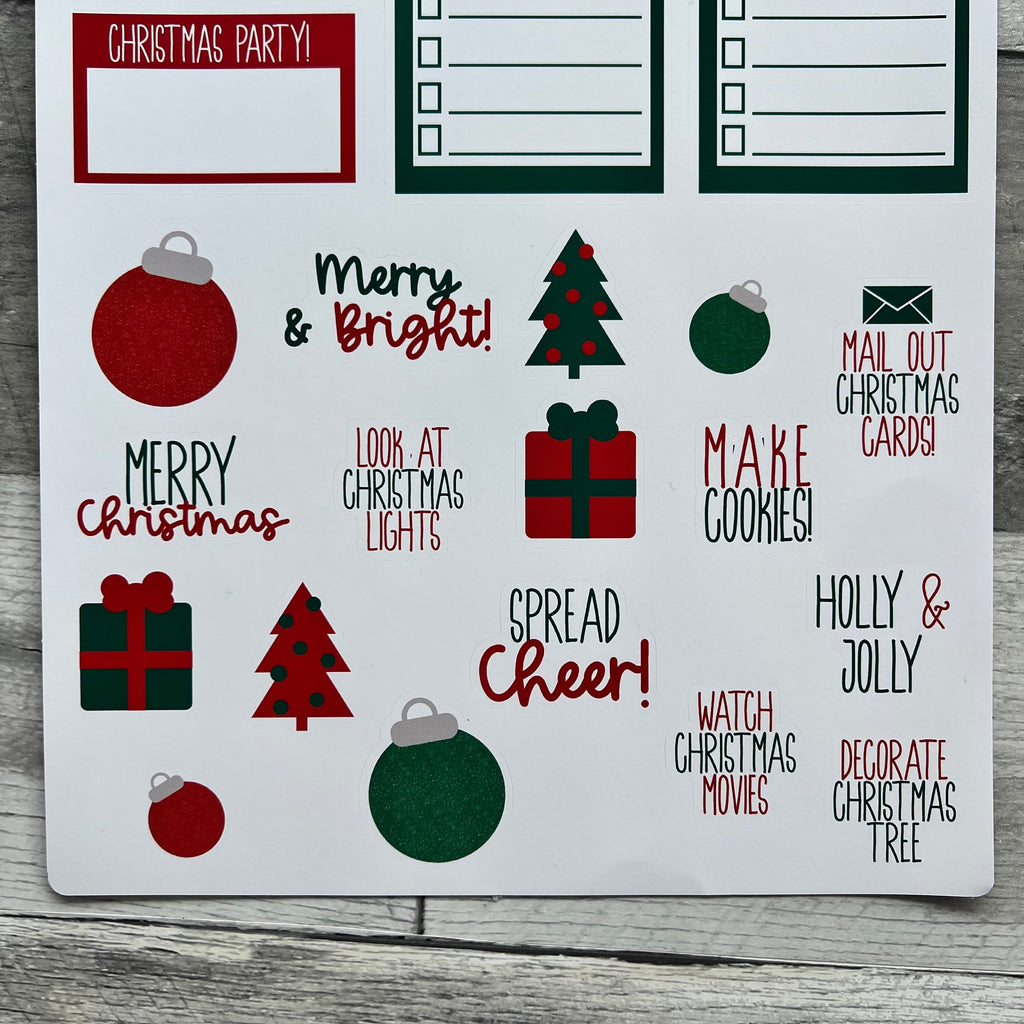 Christmas Planner Stickers