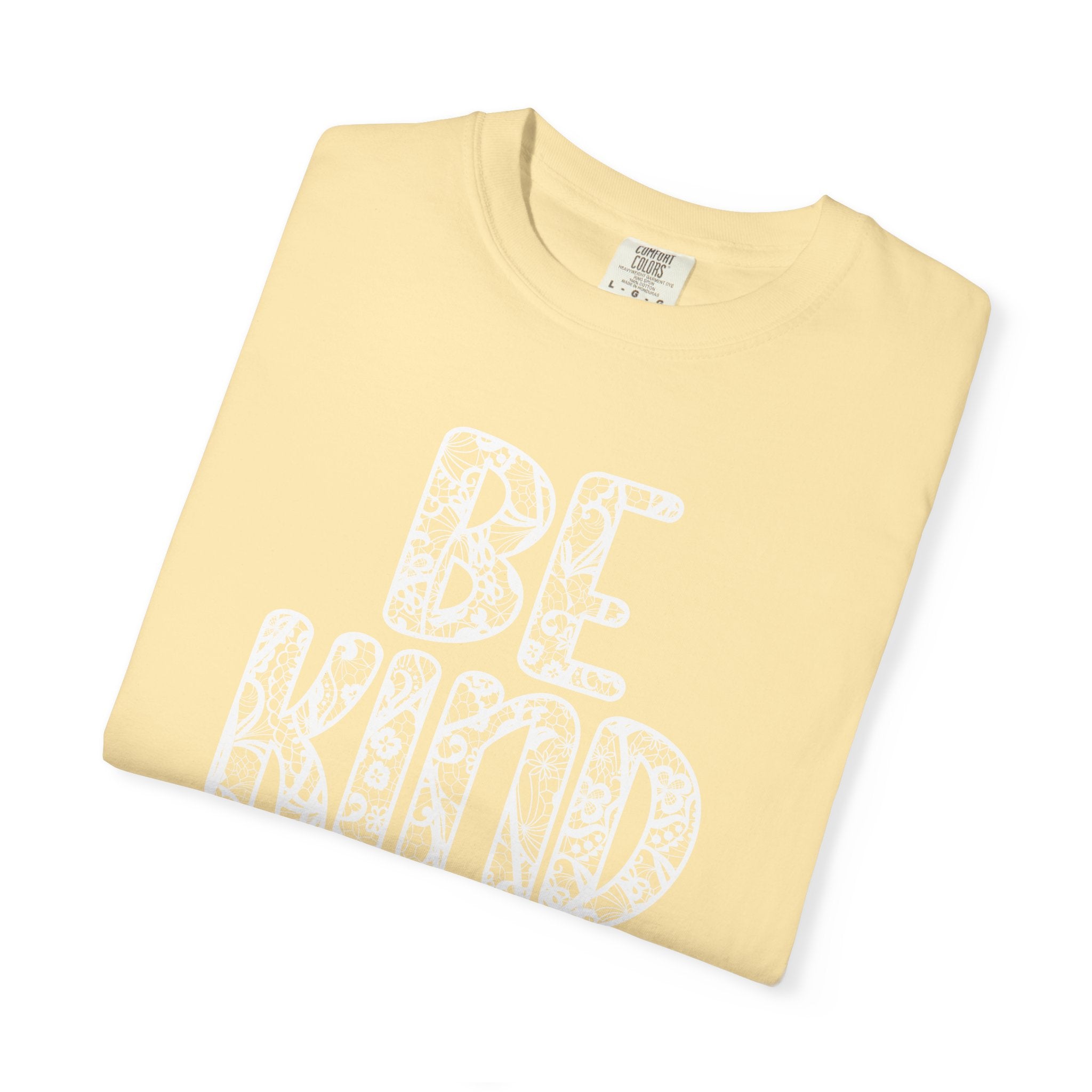 Lace Be Kind Shirt - Cute Be Kind Shirt, Compassion shirt, Casual Wear, Comfort Color shirt