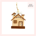 Personalized Family Name Wood Home Ornament