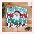 Merry Merry Merry Christmas Sticker