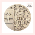 Welcome Every Bunny Wood Sign Cut Outs