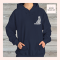 Lace Golden Retriever Unisex Hooded Sweatshirt - Gift for Dog Lovers, Relaxed Style