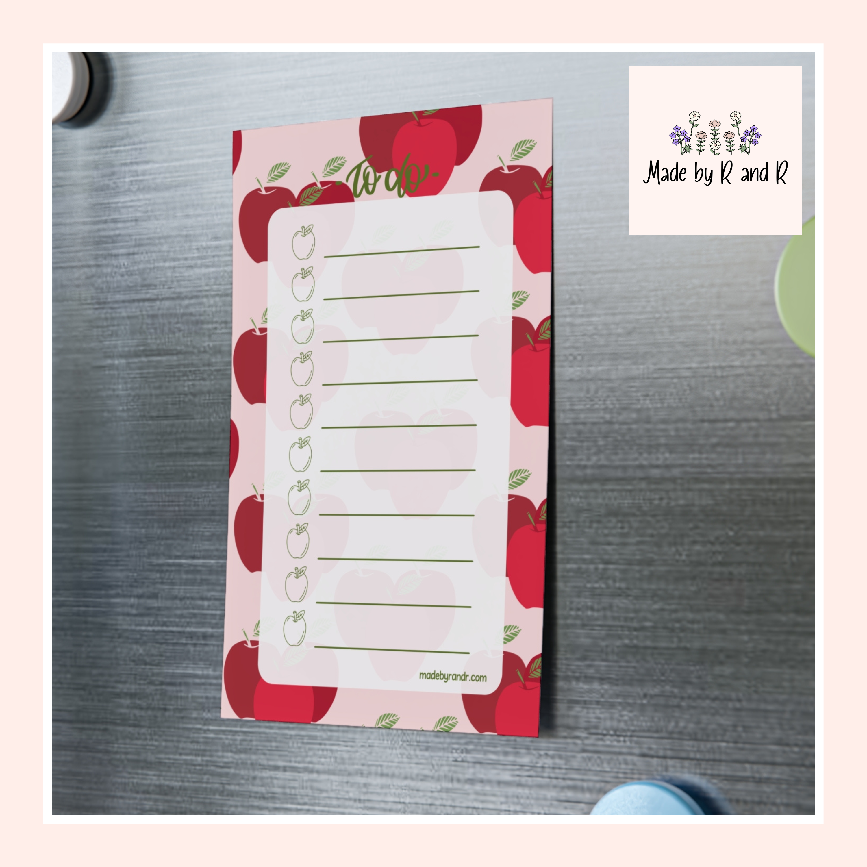 Apple To Do Checklist Sticky Notes for Planning & Lists