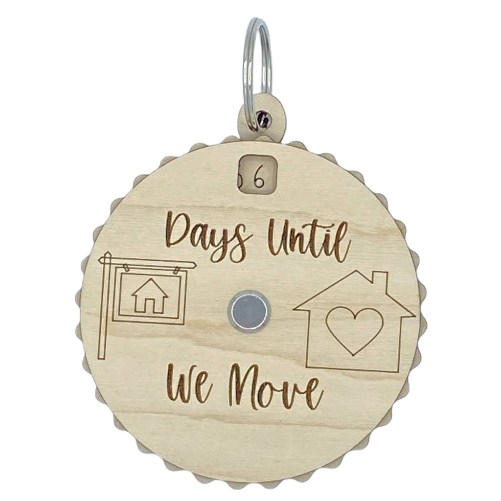 Days Until We Move Countdown Spinner
