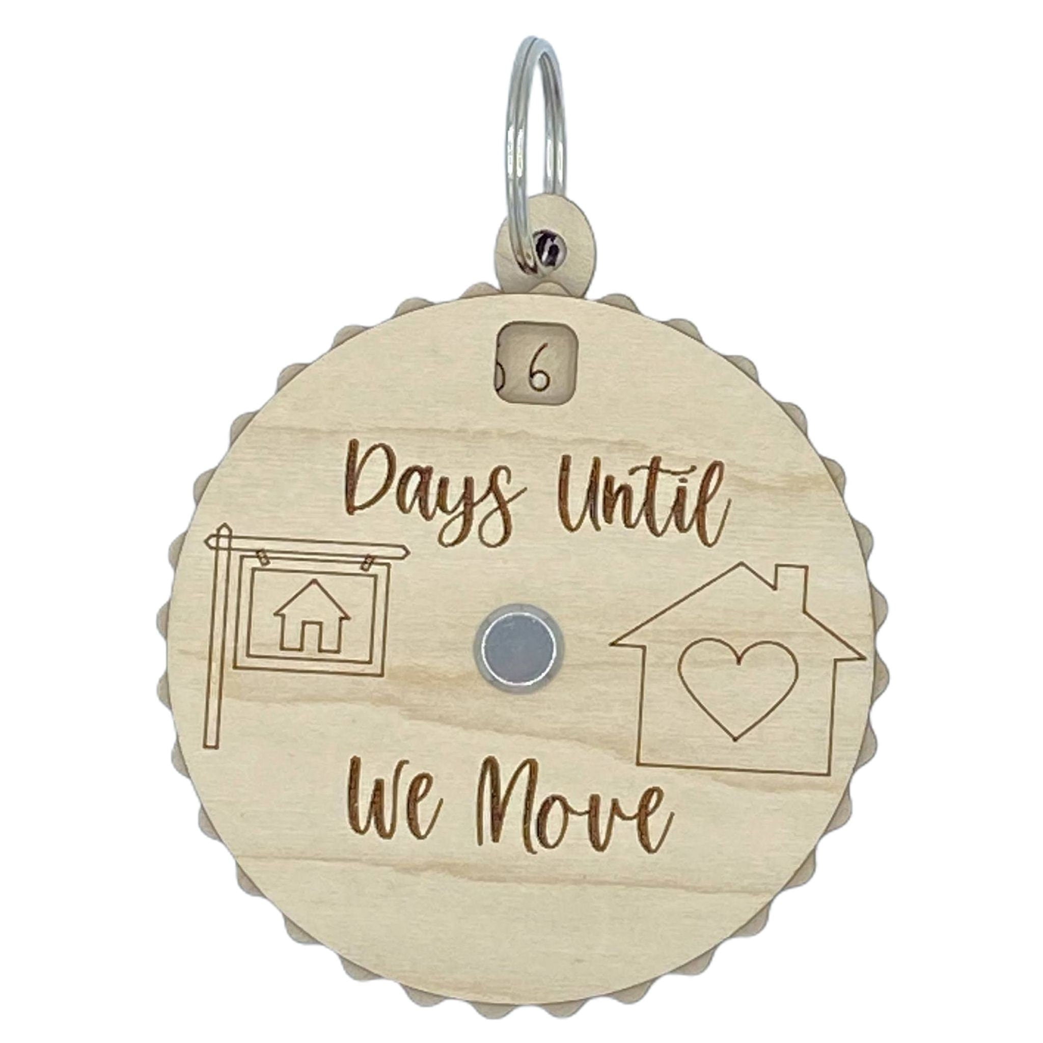 Days Until We Move Countdown Spinner