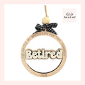 Retired 2026 Wood Ornament