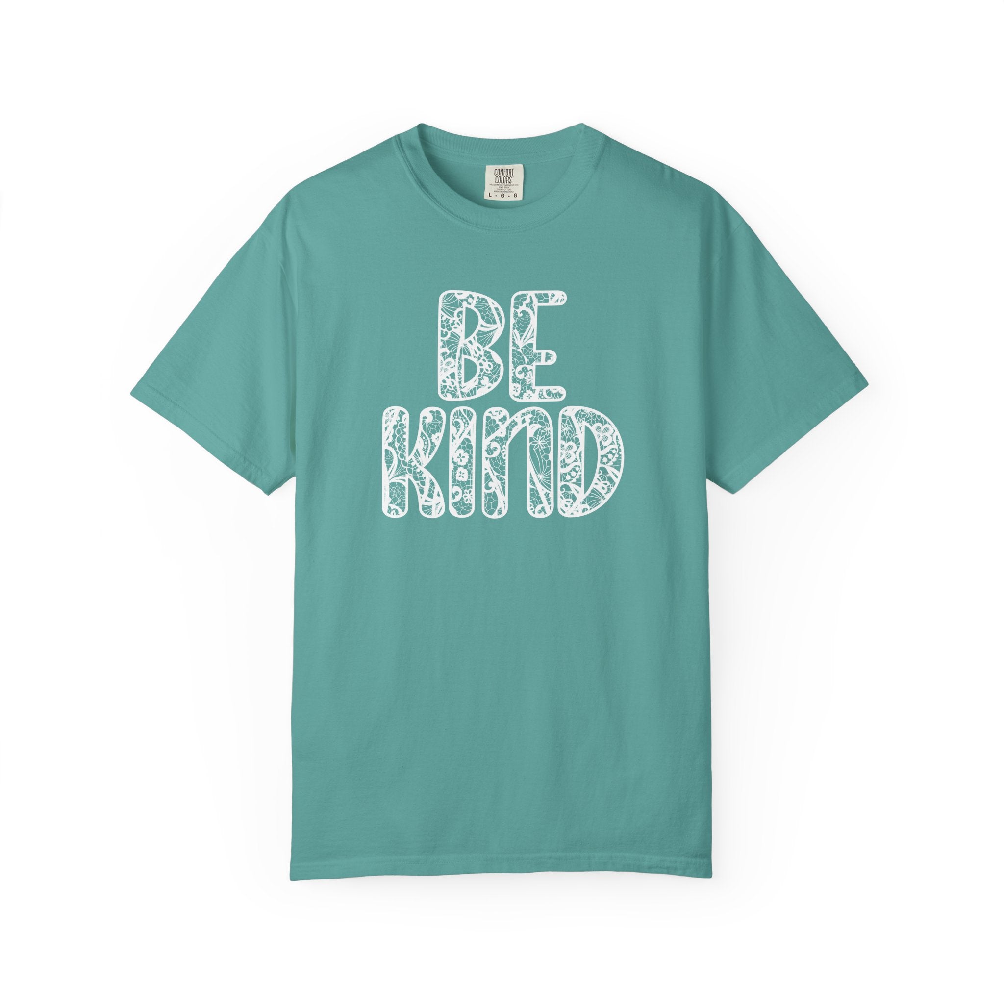 Lace Be Kind Shirt - Cute Be Kind Shirt, Compassion shirt, Casual Wear, Comfort Color shirt
