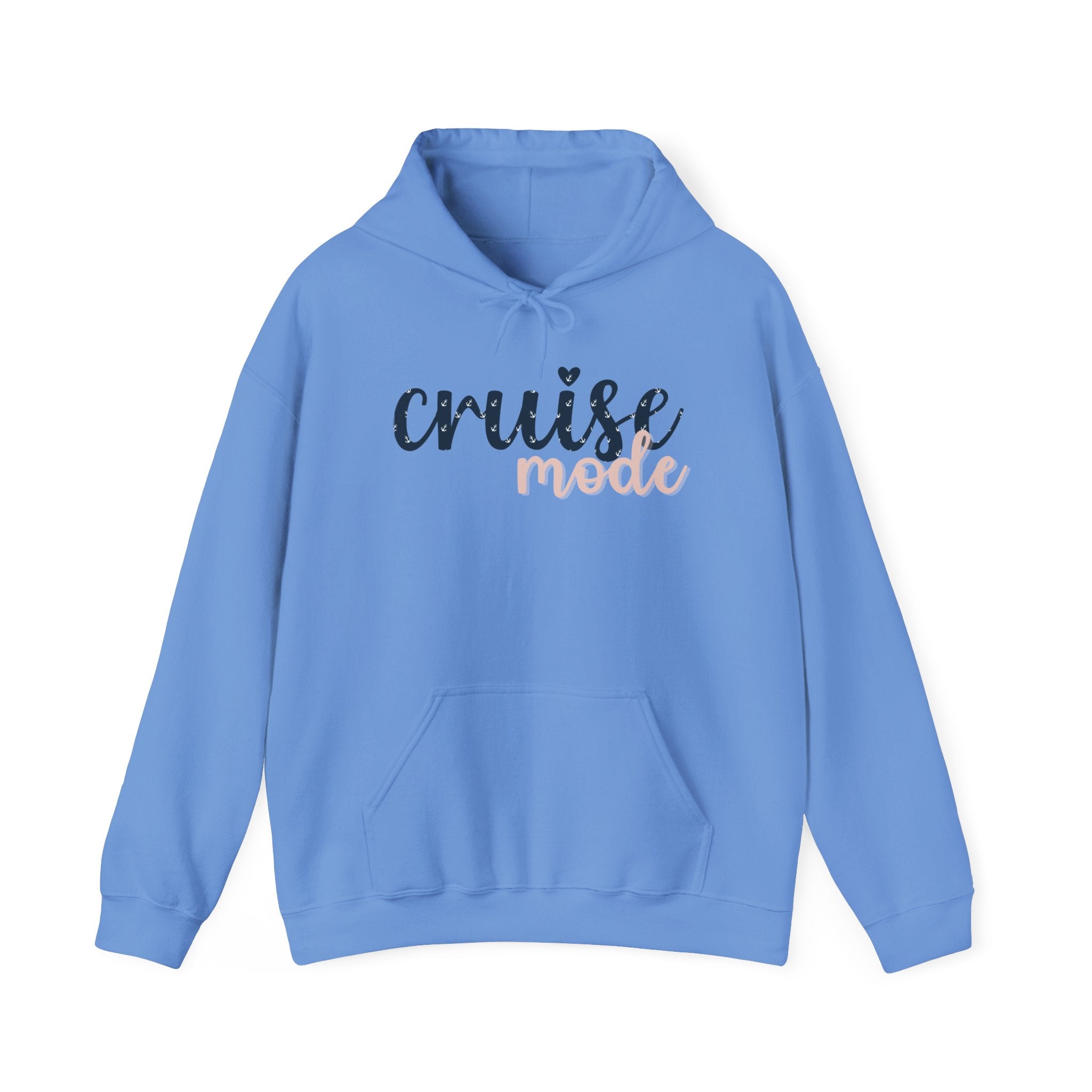 Cruise Mode Unisex Hooded Sweatshirt - Cozy Travel Apparel for Vacation, Summer Adventures, Gift for Cruise Lovers, Relaxed Style